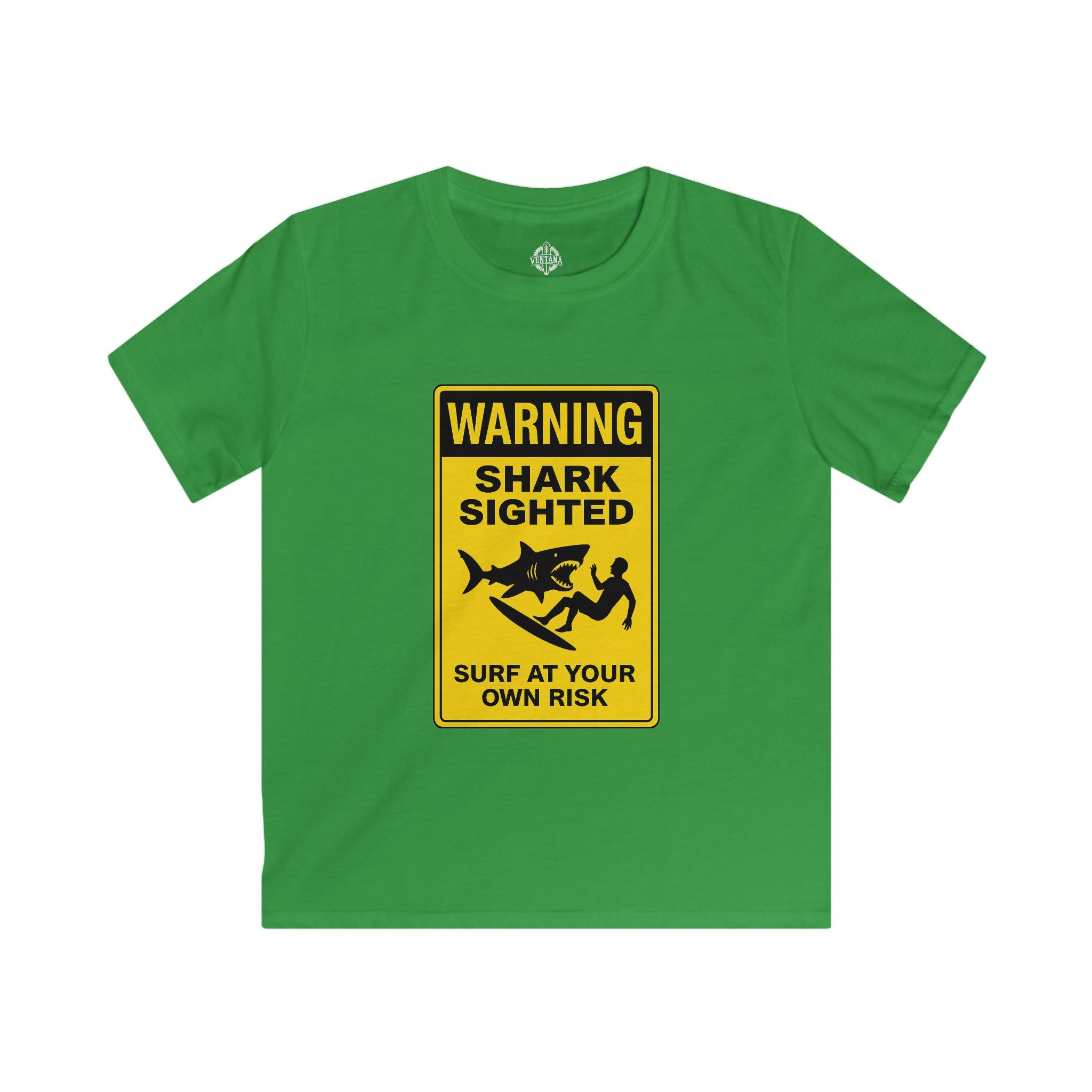 Shark Sighted Kids - Soft Style U.S. Cotton T-Shirt
