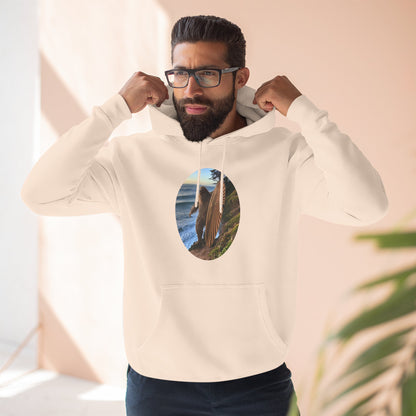 Ventana Real Surfsquatch Unisex - Pull-Over Cotton Blend Fleece Hoodie