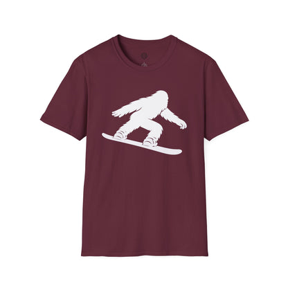 Ventana Shreddy Yeti Snowboard Unisex - U.S. Cotton T-Shirt