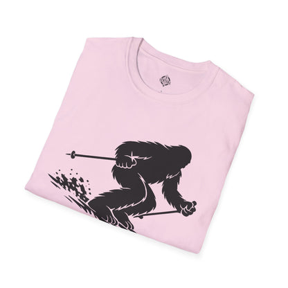 Ventana Shreddy Yeti Ski Unisex - U.S. Cotton T-Shirt