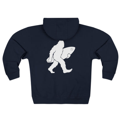 Ventana Surfsquatch Unisex - Zip Cotton Blend Fleece Hoodie