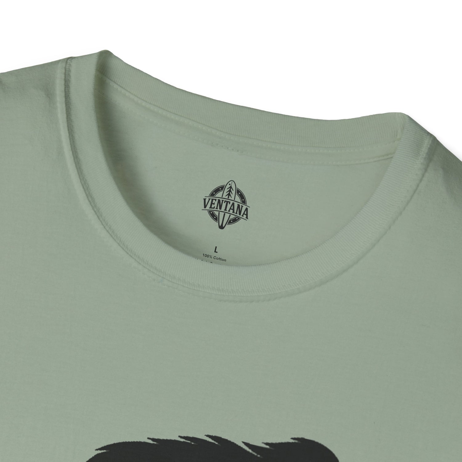 Ventana Shreddy Yeti Ski Unisex - U.S. Cotton T-Shirt
