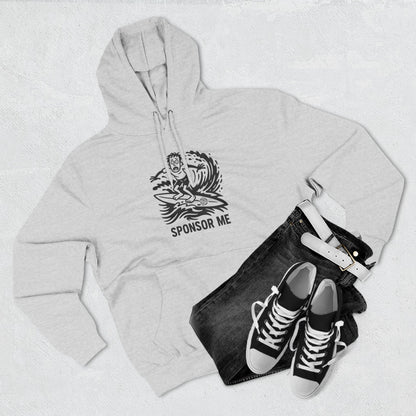 Sponsor Me Unisex - Pull-Over Cotton Blend Fleece Hoodie