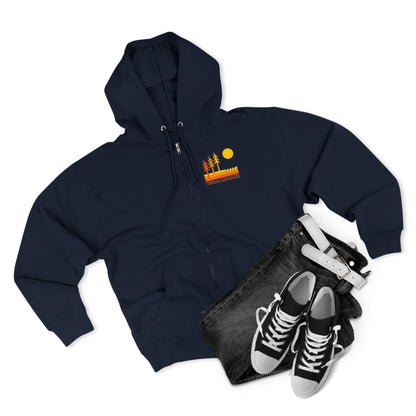 Ventana Circa 78 Unisex - Zip Cotton Blend Fleece Hoodie