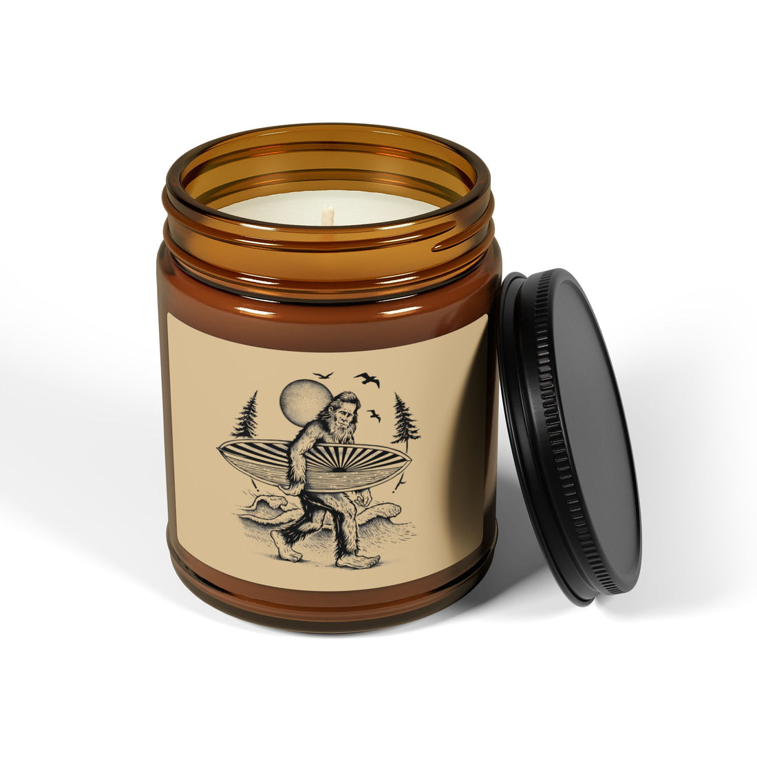 Ventana Surfsquatch by Thiago Bianchini Scented Soy Candle (4oz &amp; 9oz)