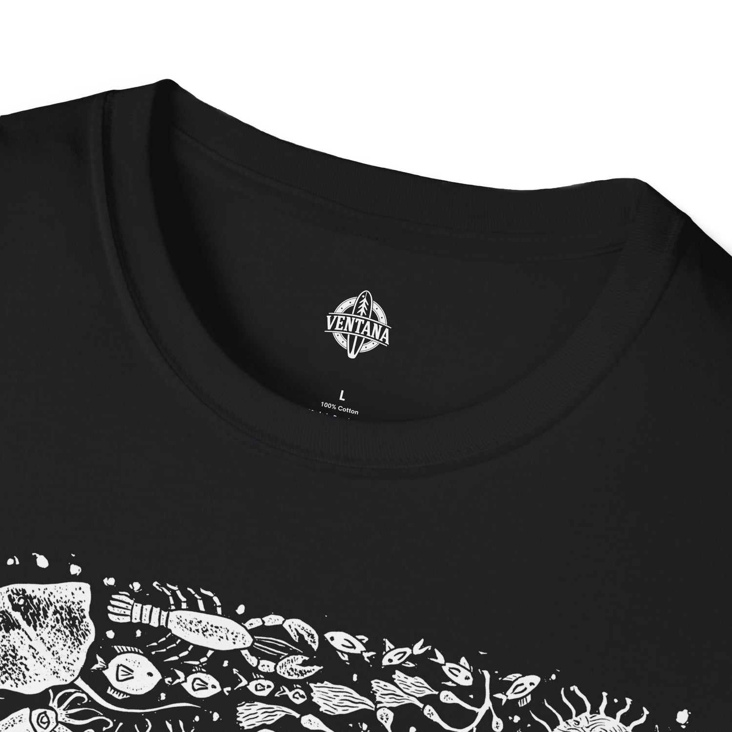Ventana Marine Life by Lili Arnold Unisex - Soft Style U.S. Cotton T-Shirt