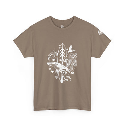 Ventana Monterey Bay by Thiago Bianchini - U.S. Cotton T-Shirt