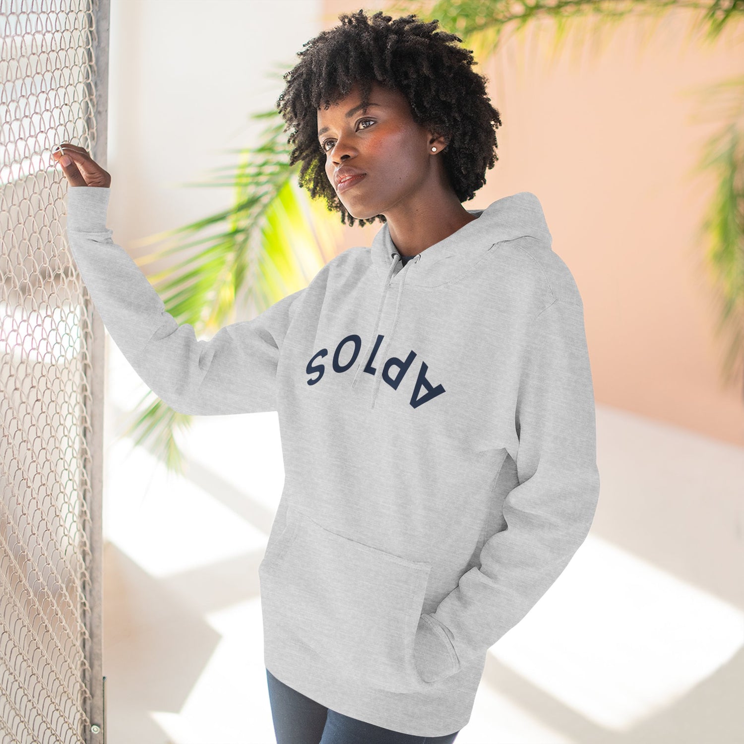 Aptos California Sunset Unisex - Pull-Over Cotton Blend Fleece Hoodie