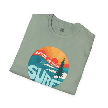Aptos Junior High Surf Team Sunset Unisex - U.S. Cotton T-Shirt
