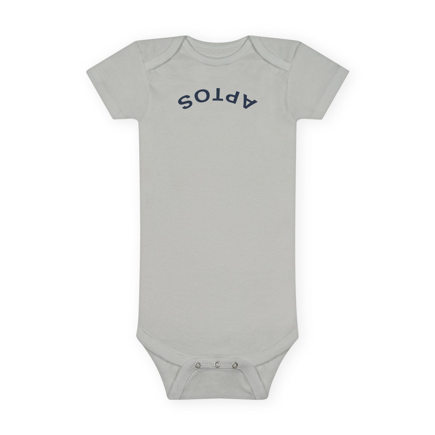Aptos California Upside Down - Baby Short Sleeve 100% Cotton Onesie