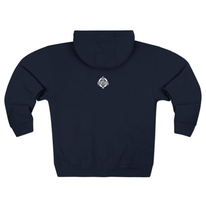 Sea Otter Lotería Unisex - Zip Cotton Blend Fleece Hoodie (La Nutria)