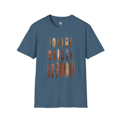 Ventana Wooden Surfboards Unisex - Soft Style U.S. Cotton T-Shirt