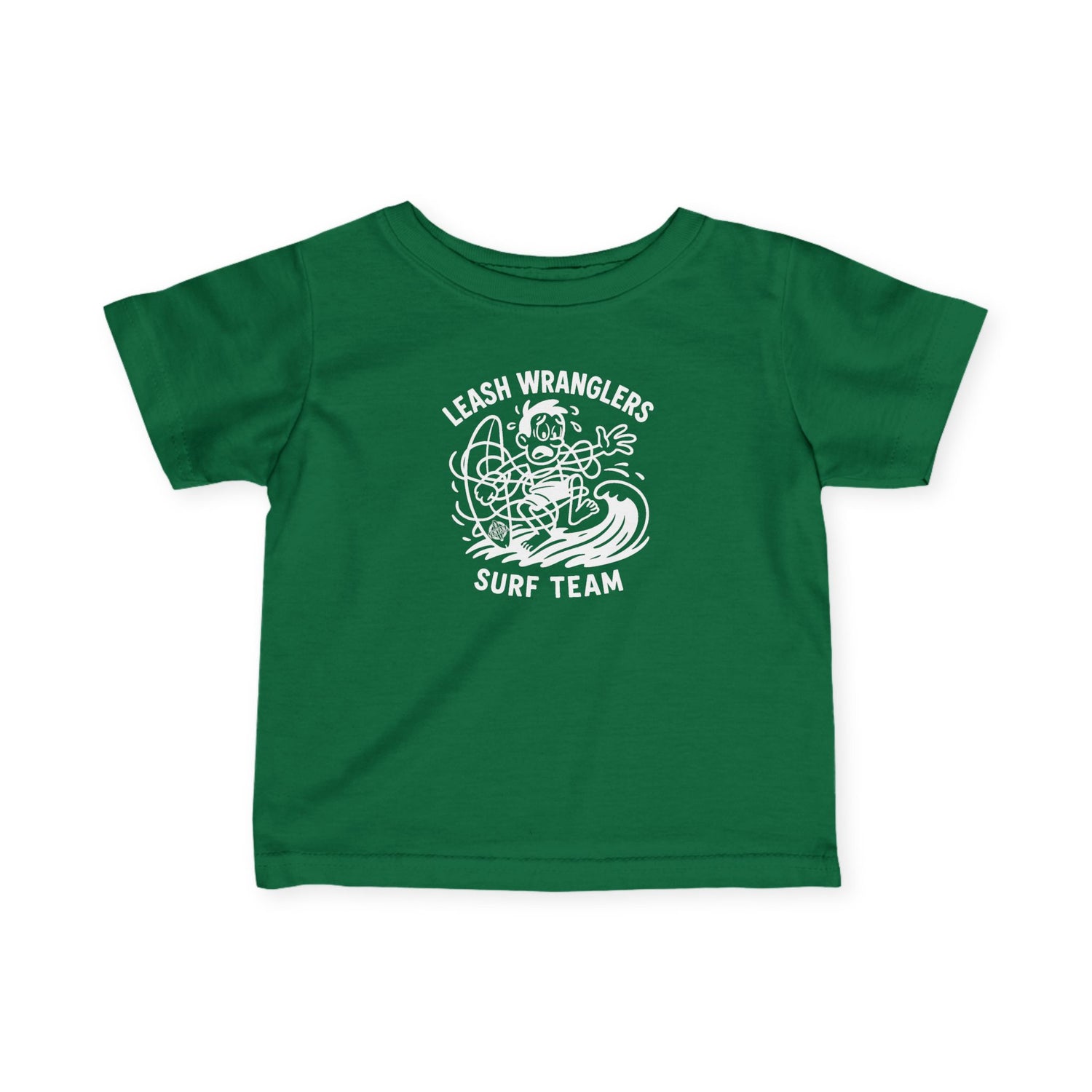 Leash Wranglers Surf Team - Infant 100% Cotton T-Shirt