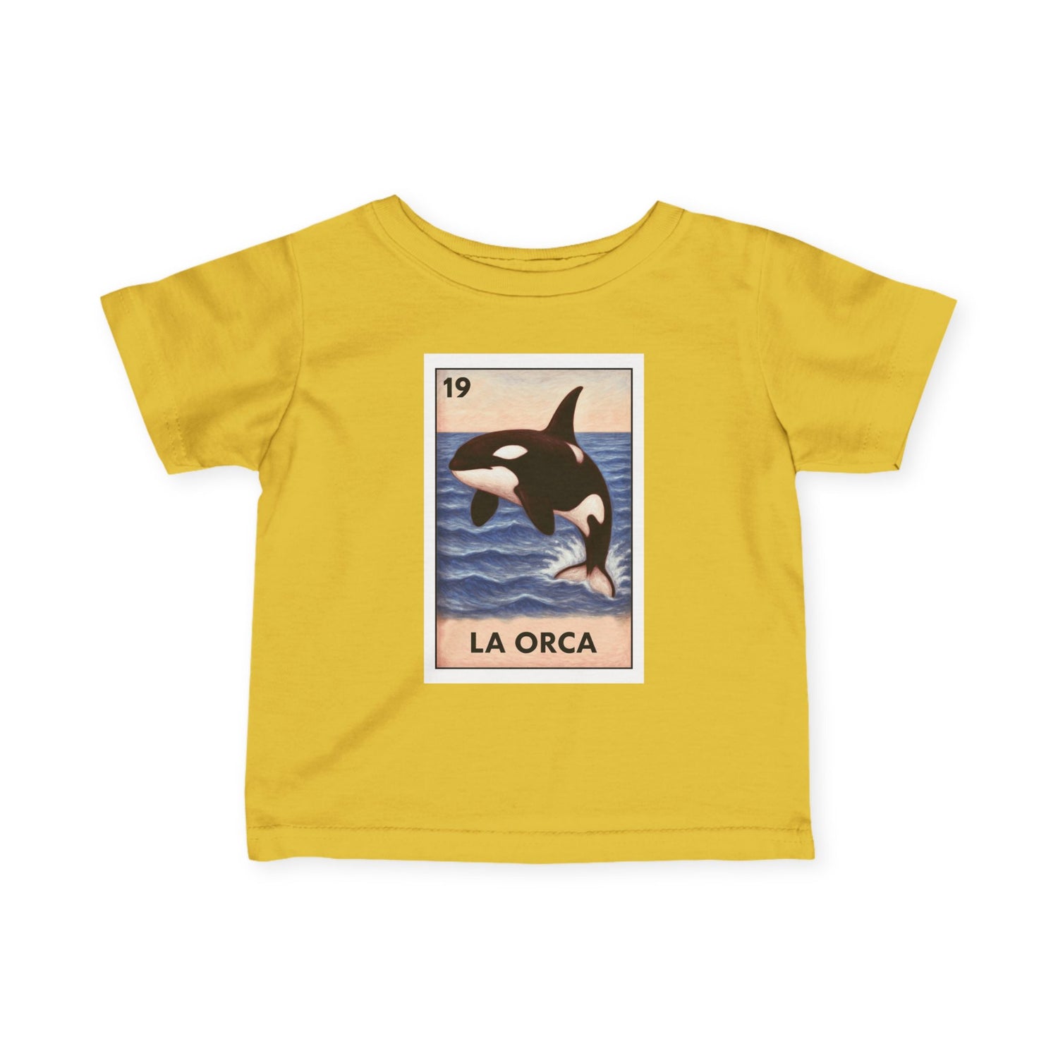 Orca Lotería - Infant 100% Cotton T-Shirt (La Orca)