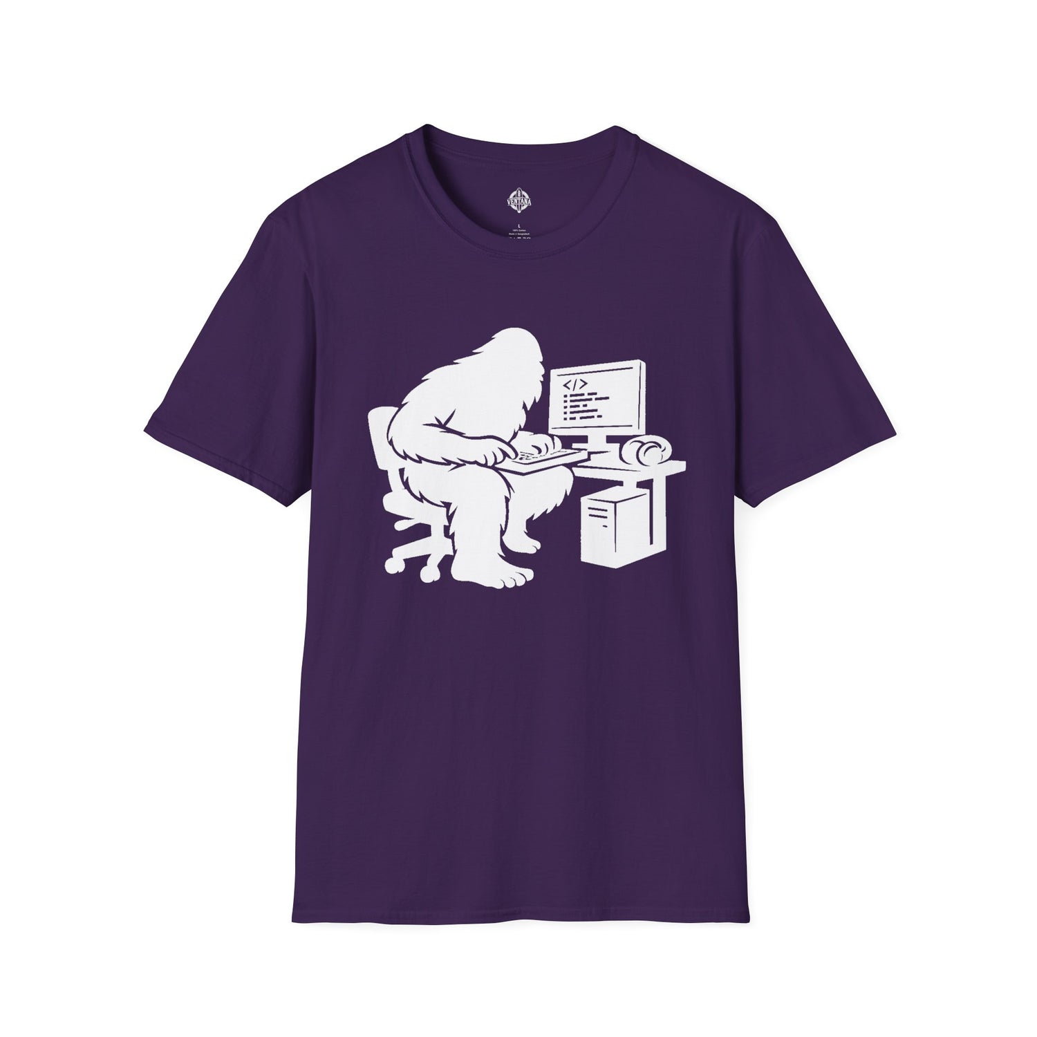 Ventana Codesquatch Unisex - U.S. Cotton T-Shirt