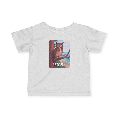 Aptos California Aptosia Owl - Infant 100% Cotton T-Shirt