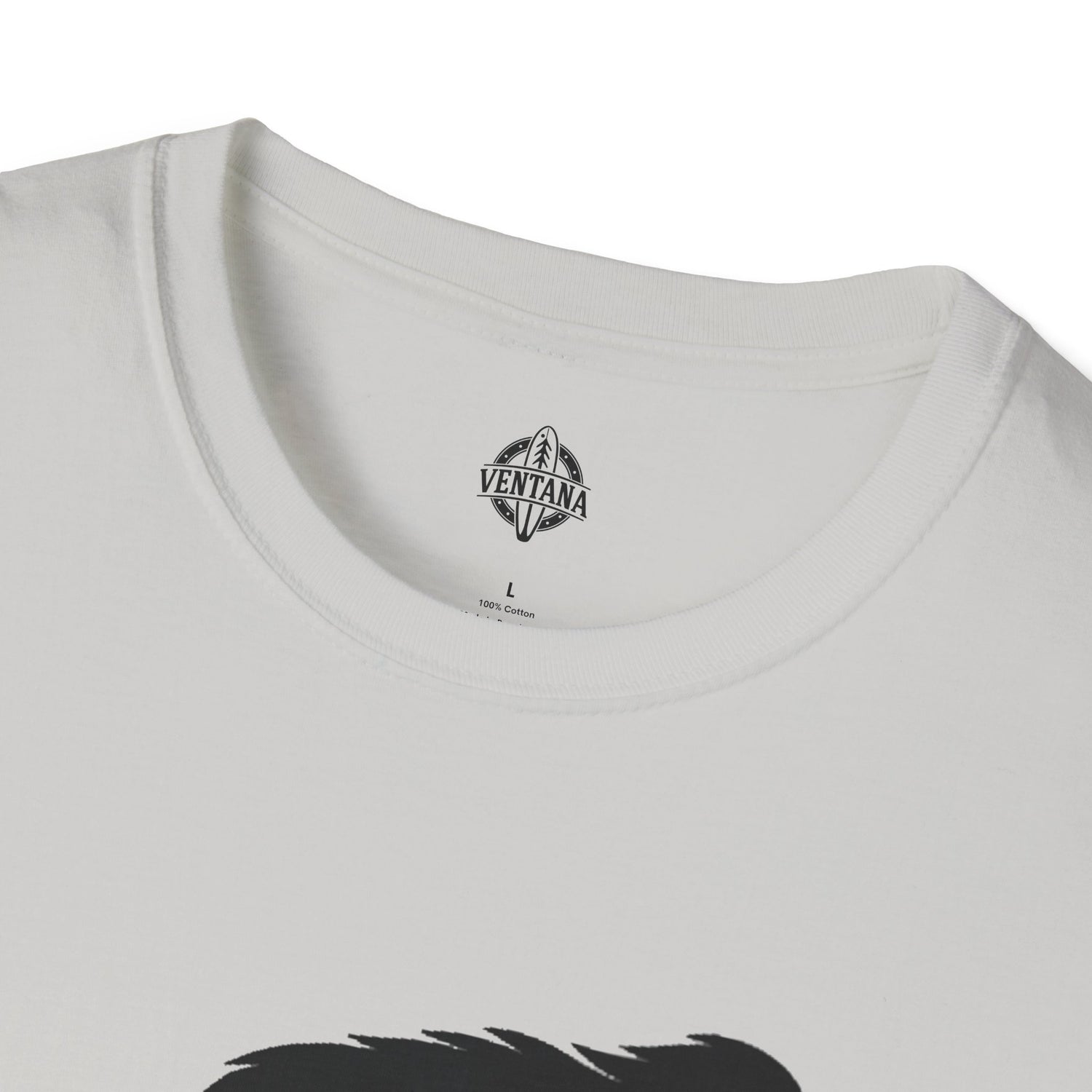 Ventana Shreddy Yeti Ski Unisex - U.S. Cotton T-Shirt
