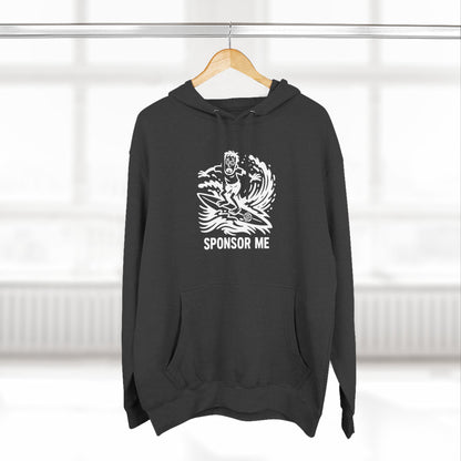 Sponsor Me Unisex - Pull-Over Cotton Blend Fleece Hoodie