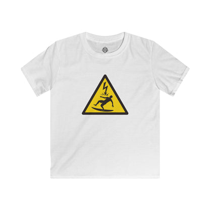 Electric Surfer Kids - Soft Style U.S. Cotton T-Shirt