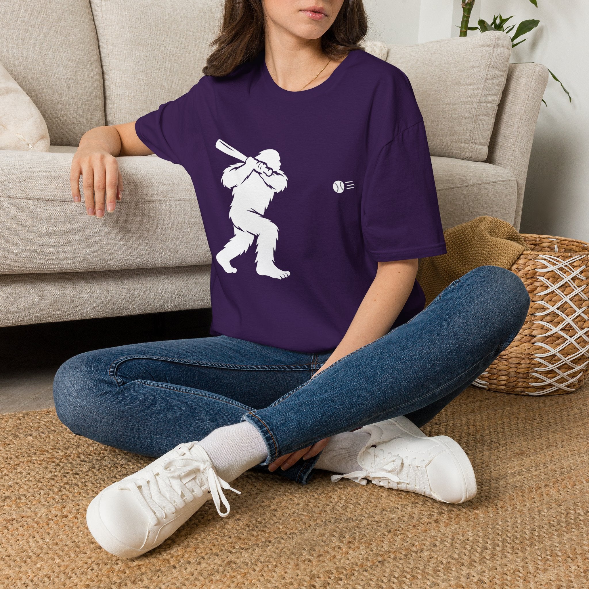 Ventana Sluggersquatch Unisex - U.S. Cotton T-Shirt