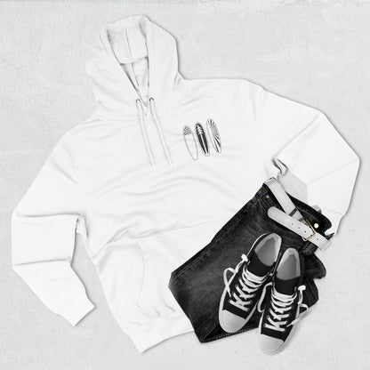 Ventana Three Board - Unisex Pull-Over Cotton Blend Fleece Hoodie