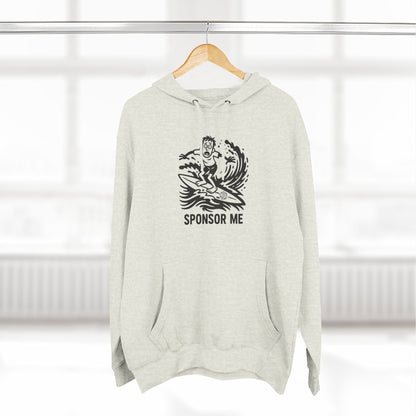 Sponsor Me Unisex - Pull-Over Cotton Blend Fleece Hoodie