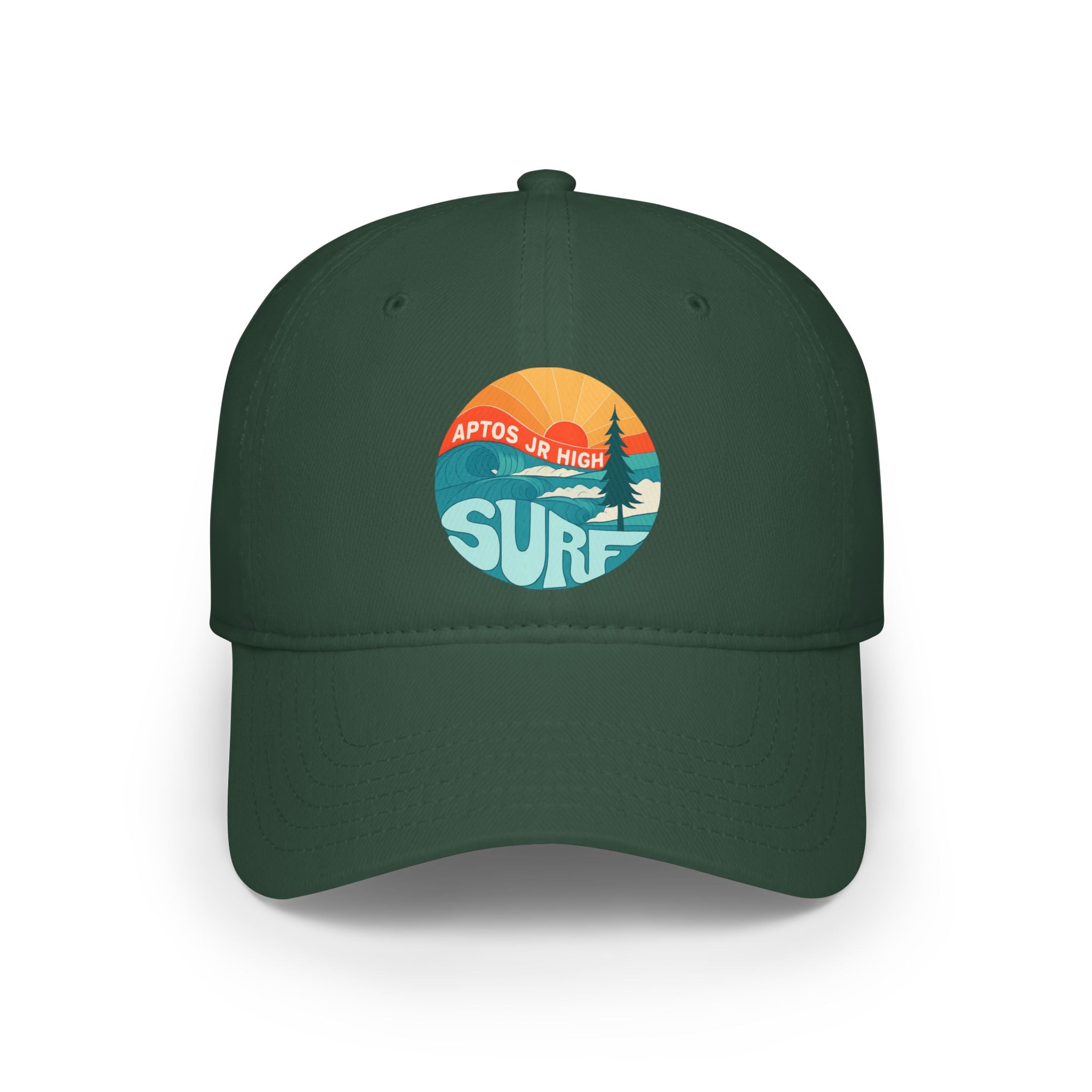 Aptos Junior High Surf Team Sunset - 100% Cotton Baseball Cap