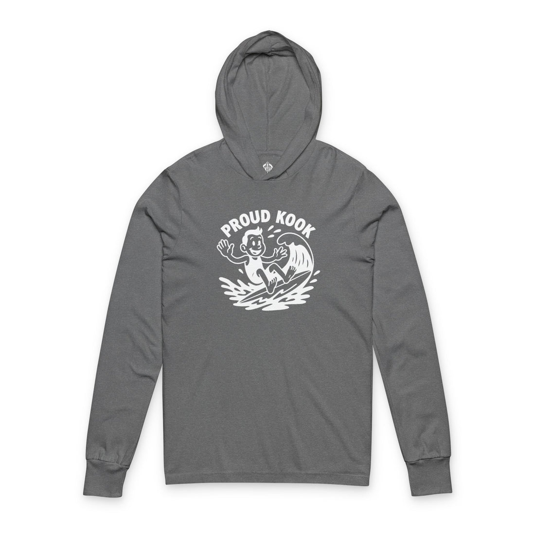 Proud Kook Unisex - Cotton Hooded Long Sleeve Hooded T-Shirt