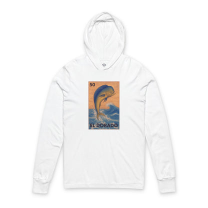 Dorado Lotería Unisex - Cotton Hooded Long Sleeve Hooded T-Shirt (El Dorado)
