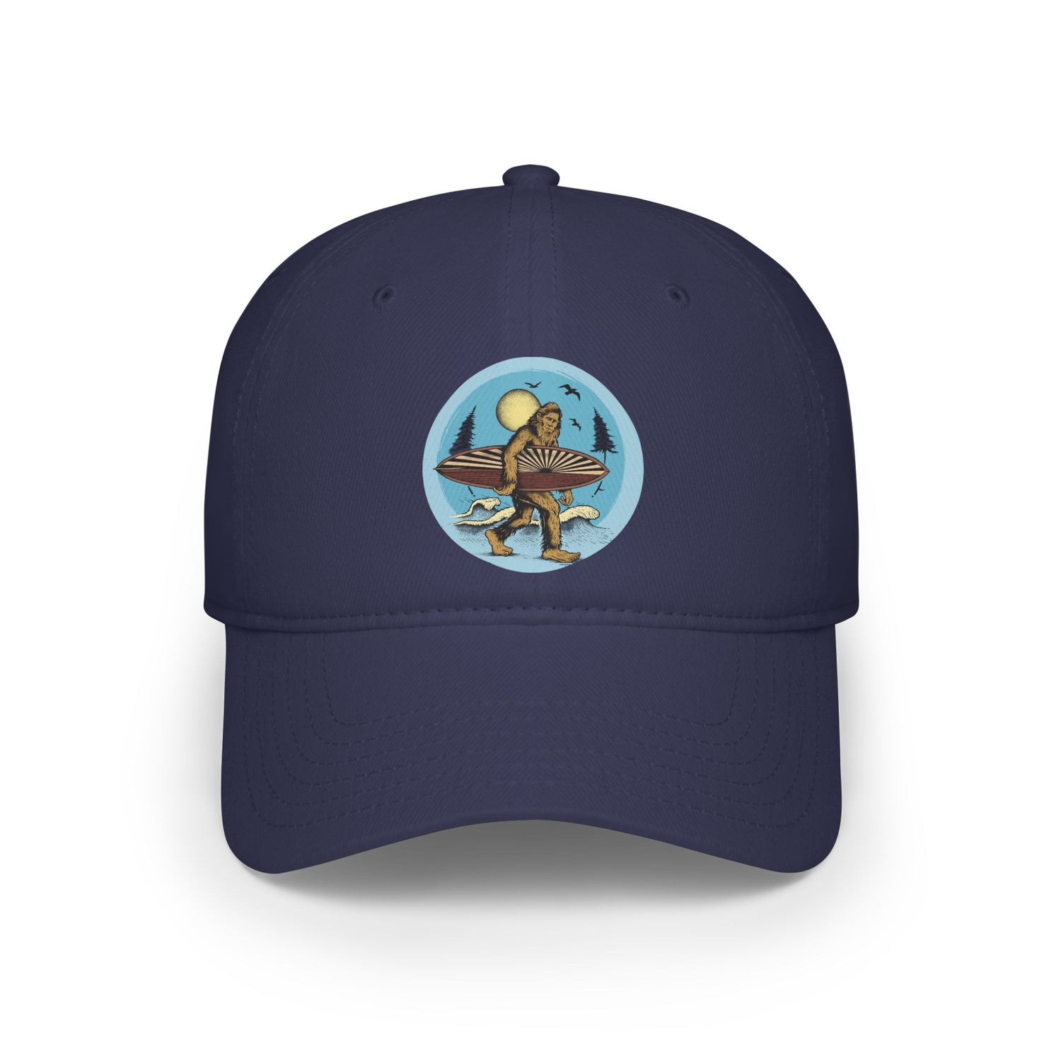 Ventana Surfsquatch by Thiago Bianchini Unisex - 100% Cotton Baseball Cap