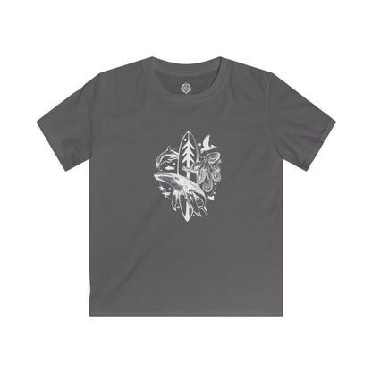Ventana Monterey Bay by Thiago Bianchini Kids - Soft Style U.S. Cotton T-Shirt