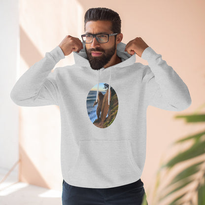 Ventana Real Surfsquatch Unisex - Pull-Over Cotton Blend Fleece Hoodie