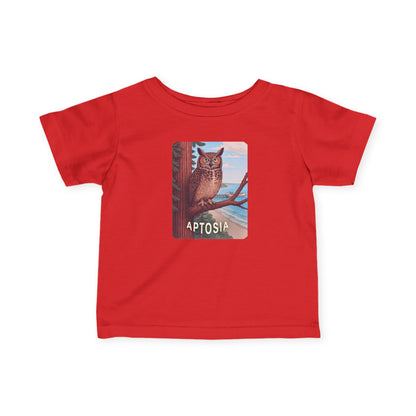 Aptos California Aptosia Owl - Infant 100% Cotton T-Shirt