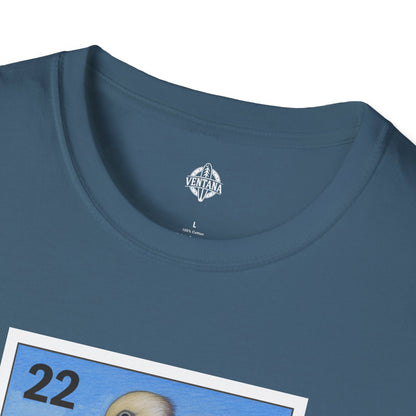 Pelican Lotería Unisex - Soft Style U.S. Cotton T-Shirt (El Pelícano)