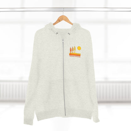 Ventana Circa 78 Unisex - Zip Cotton Blend Fleece Hoodie