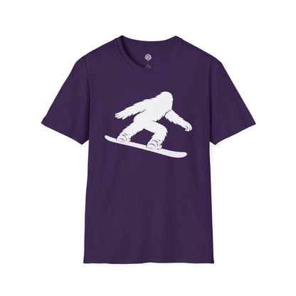 Ventana Shreddy Yeti Snowboard Unisex - U.S. Cotton T-Shirt