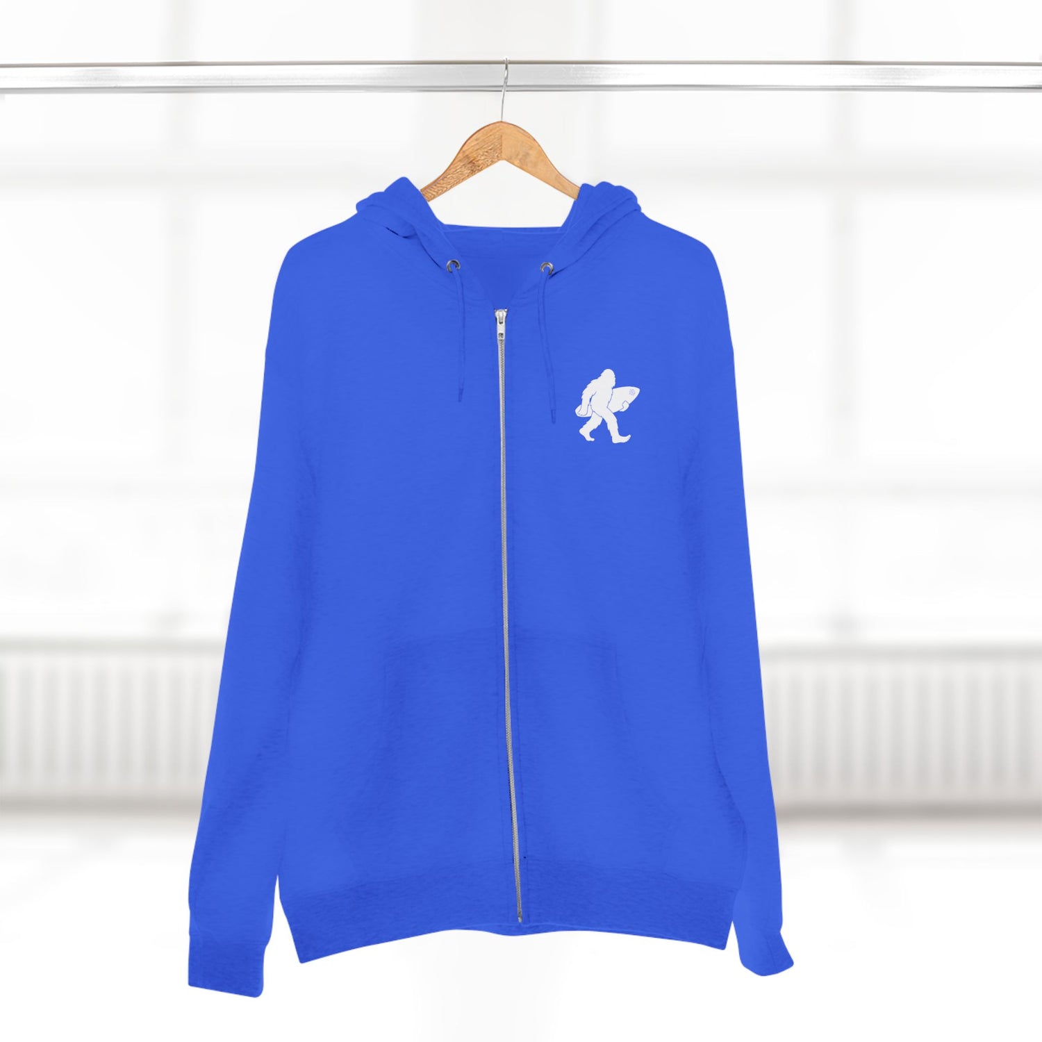 Ventana Surfsquatch Unisex - Zip Cotton Blend Fleece Hoodie