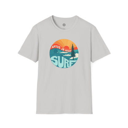 Aptos Junior High Surf Team Sunset Unisex - U.S. Cotton T-Shirt