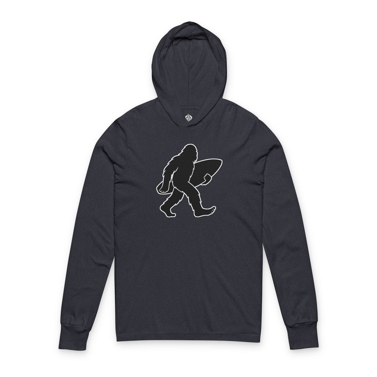 Ventana Surfsquatch Unisex - Cotton Long Sleeve Hooded T-Shirt