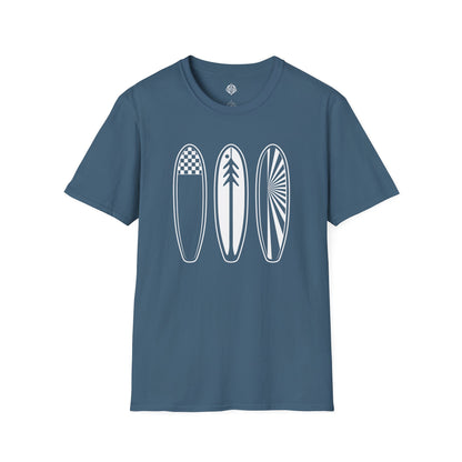 Ventana Three Board Unisex - Soft Style U.S. Cotton T-Shirt