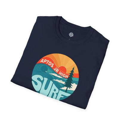 Aptos Junior High Surf Team Sunset Unisex - U.S. Cotton T-Shirt