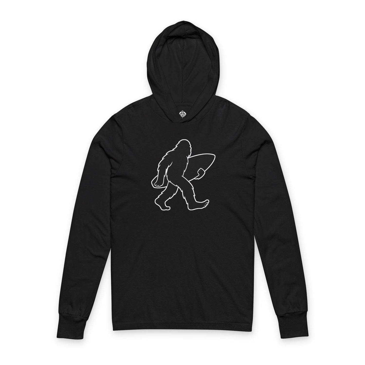Ventana Surfsquatch Unisex - Cotton Long Sleeve Hooded T-Shirt