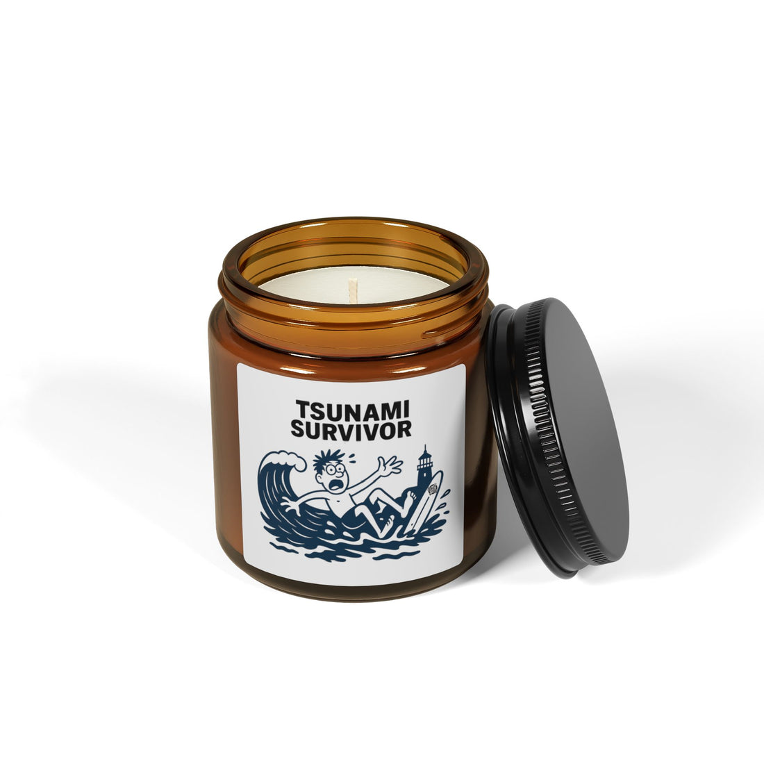 Tsunami Survivor - Scented Soy Candle