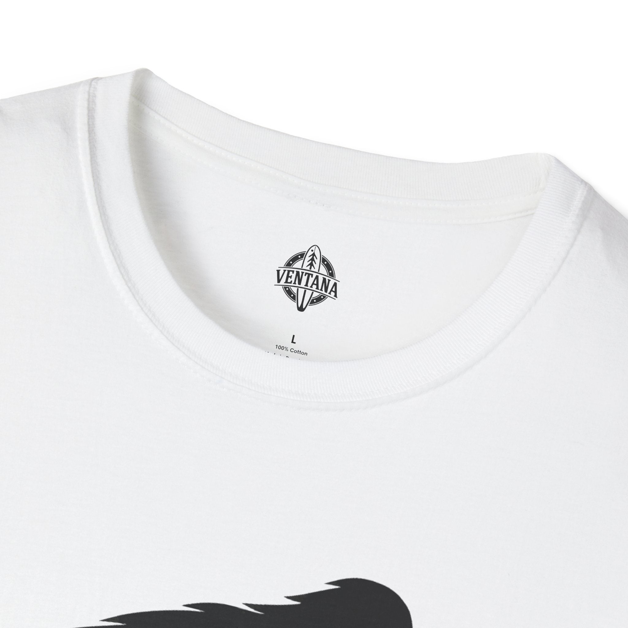 Ventana Shreddy Yeti Snowboard Unisex - U.S. Cotton T-Shirt