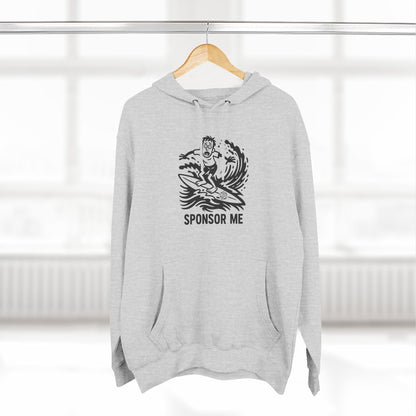 Sponsor Me Unisex - Pull-Over Cotton Blend Fleece Hoodie
