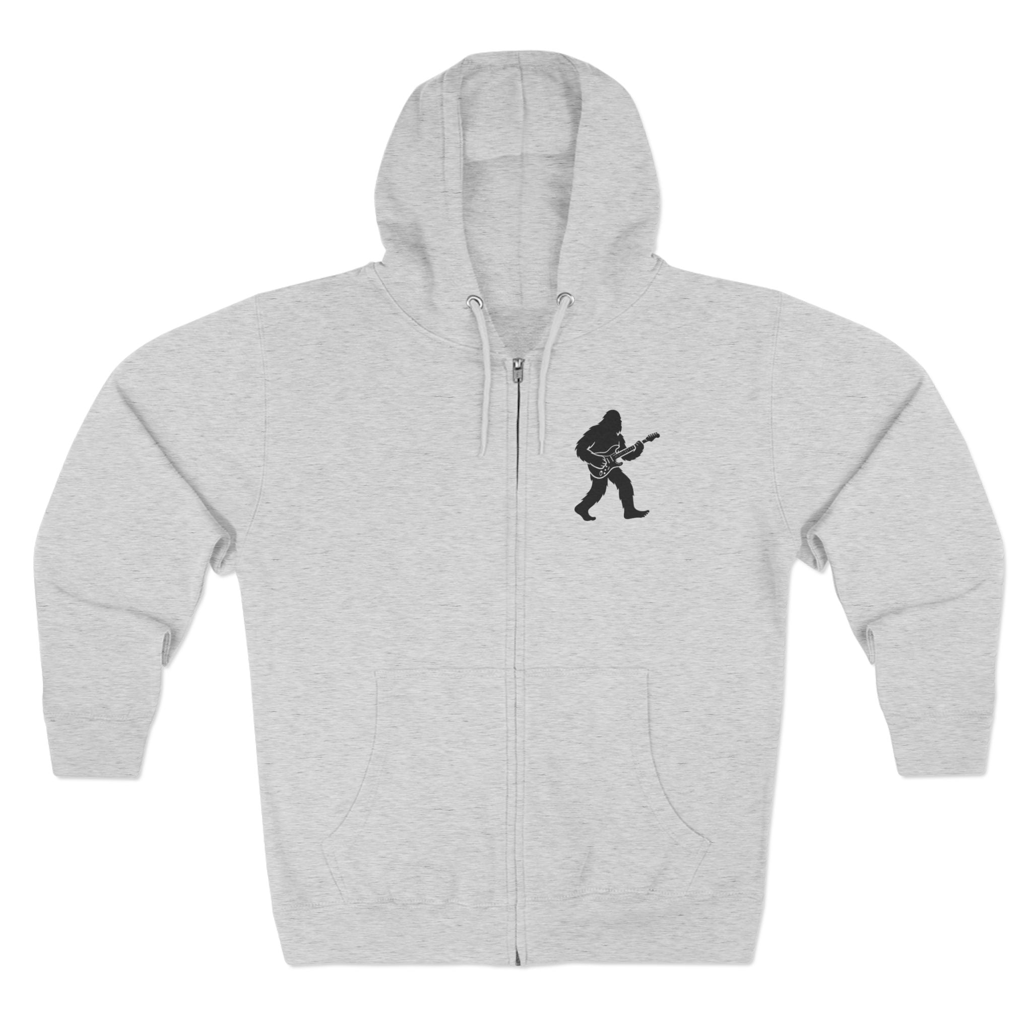 Ventana Jamsquatch Unisex - Zip Cotton Blend Fleece Hoodie