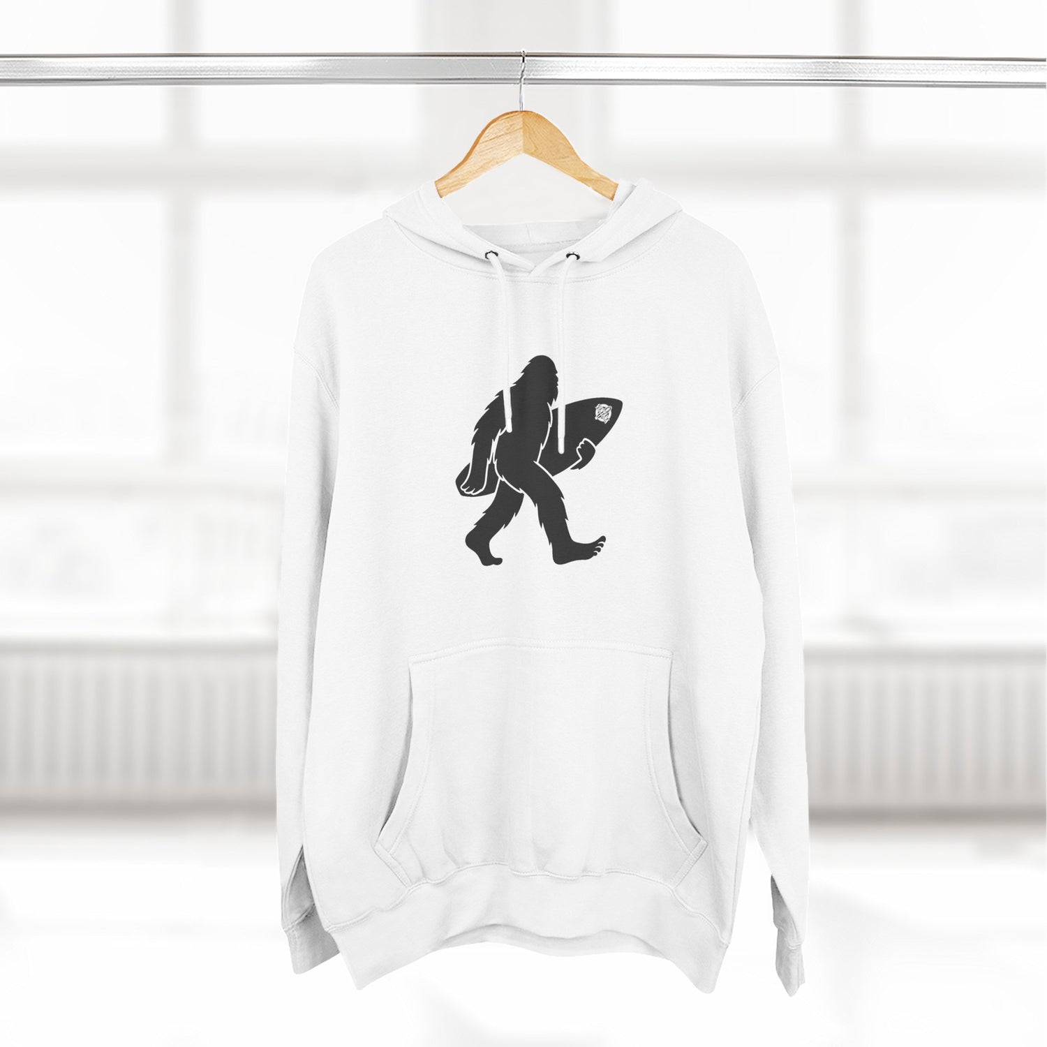 Ventana Surfsquatch Unisex - Pull-Over Cotton Blend Fleece Hoodie