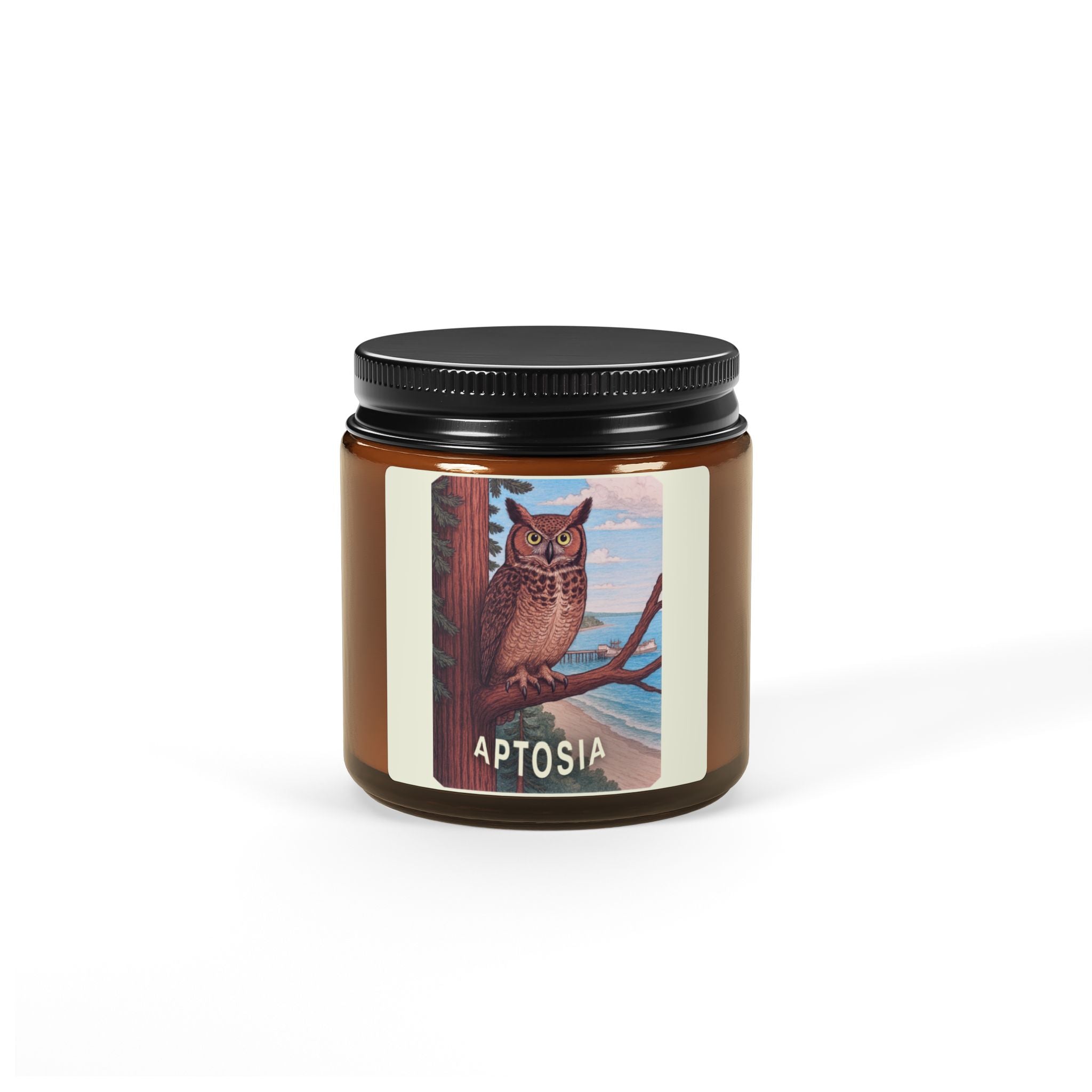 Aptos California Aptosia Owl - Scented Soy Candle