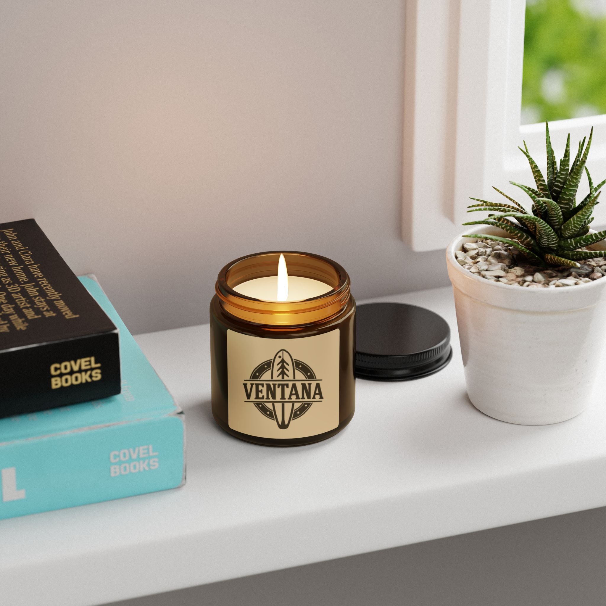 Ventana Treefish Logo - Scented Soy Candle