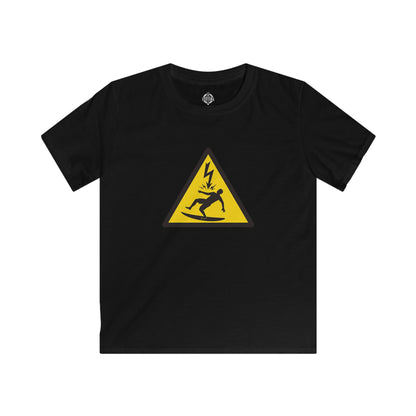 Electric Surfer Kids - Soft Style U.S. Cotton T-Shirt